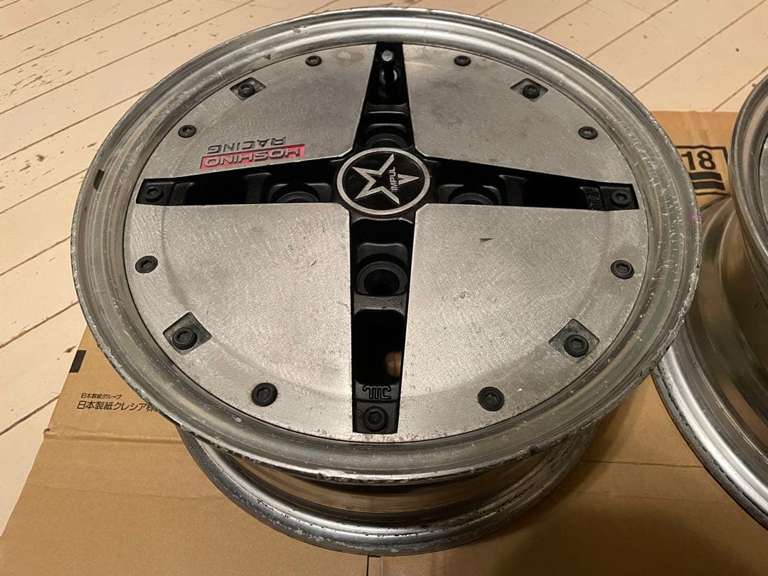 ホシノレーシング 5,5J +38 13インチ PCD114.3 2本