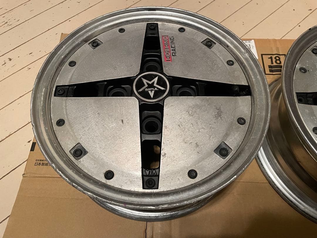 ホシノレーシング 5,5J +38 13インチ PCD114.3 2本