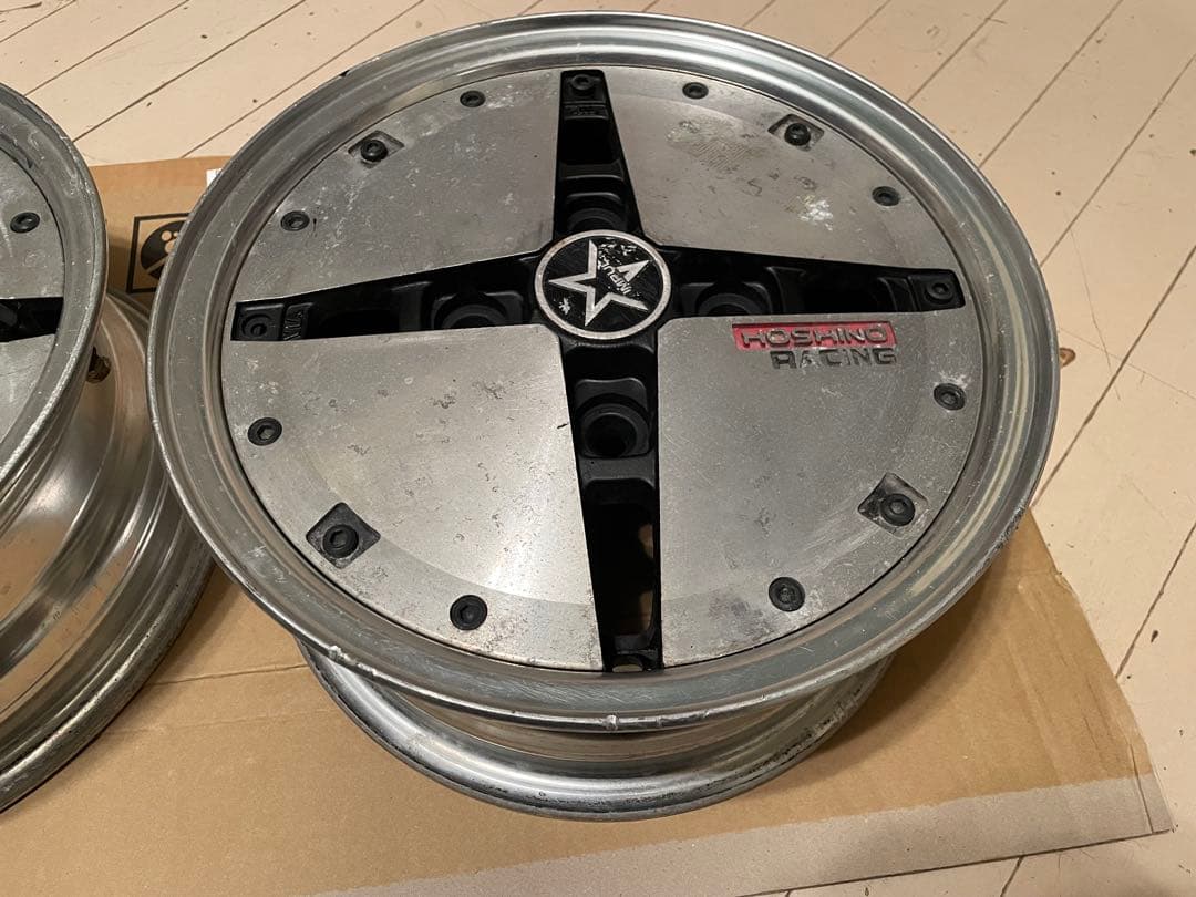 ホシノレーシング 5,5J +38 13インチ PCD114.3 2本