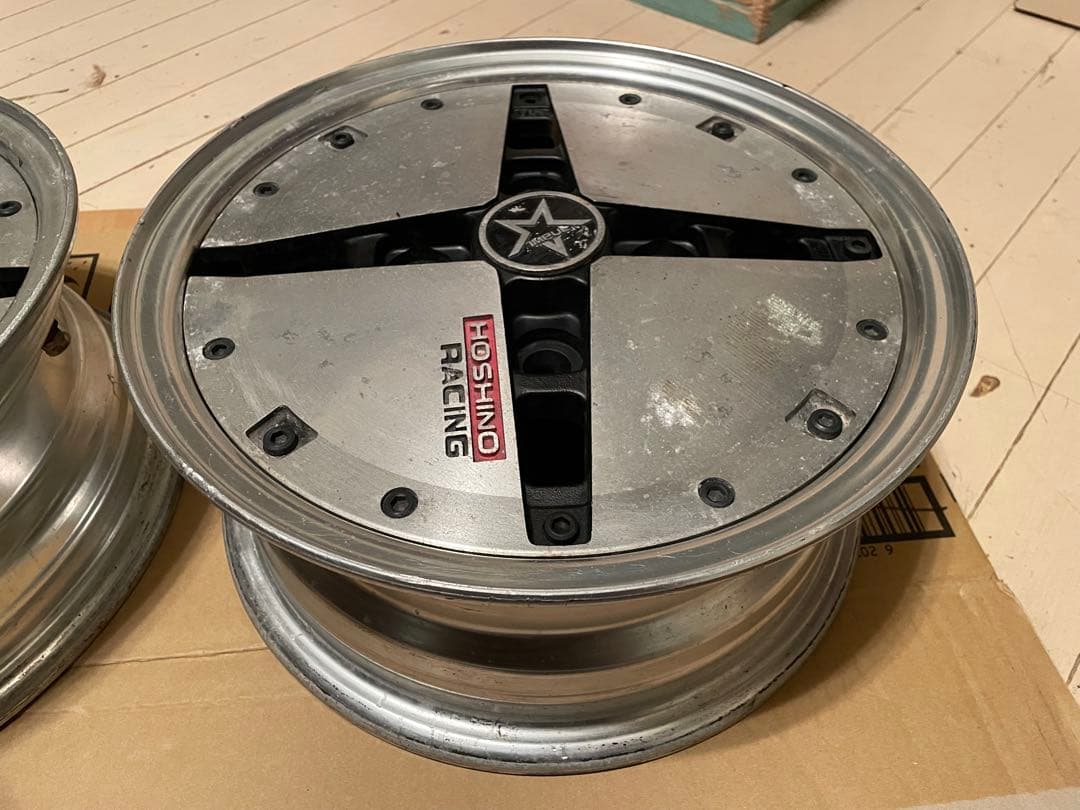 ホシノレーシング 5,5J +38 13インチ PCD114.3 2本