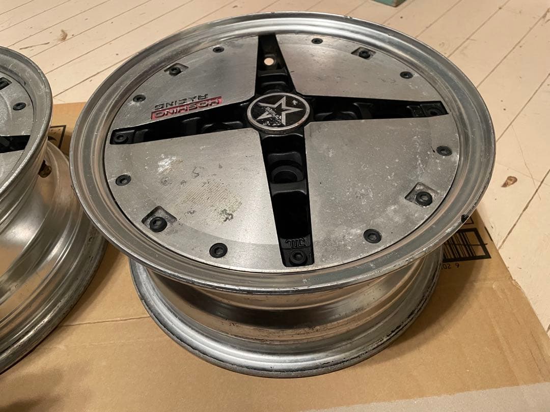 ホシノレーシング 5,5J +38 13インチ PCD114.3 2本