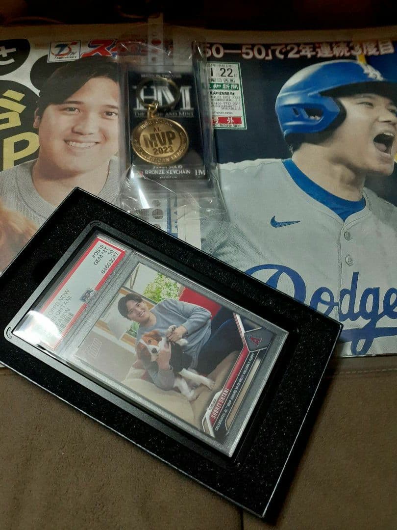 大谷翔平　デコピン　MVP　PSA10　記念グッズ　4点セット　2023