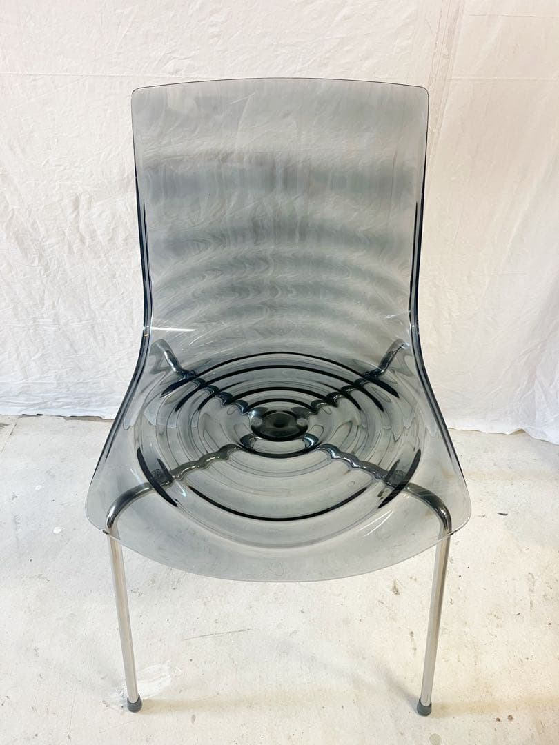 『Calligaris』カリガリス イタリア製　透明クリアーチェア　ポストモダン