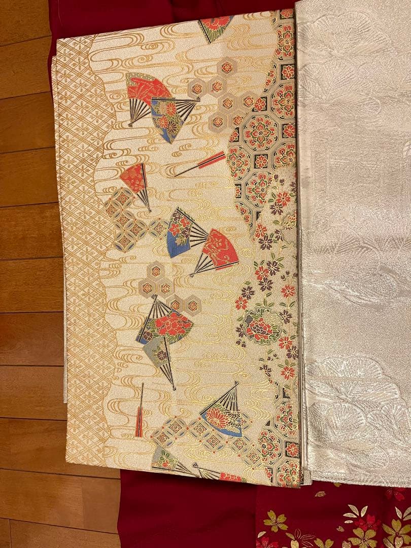 きものやまと　桜　刺繍訪問着