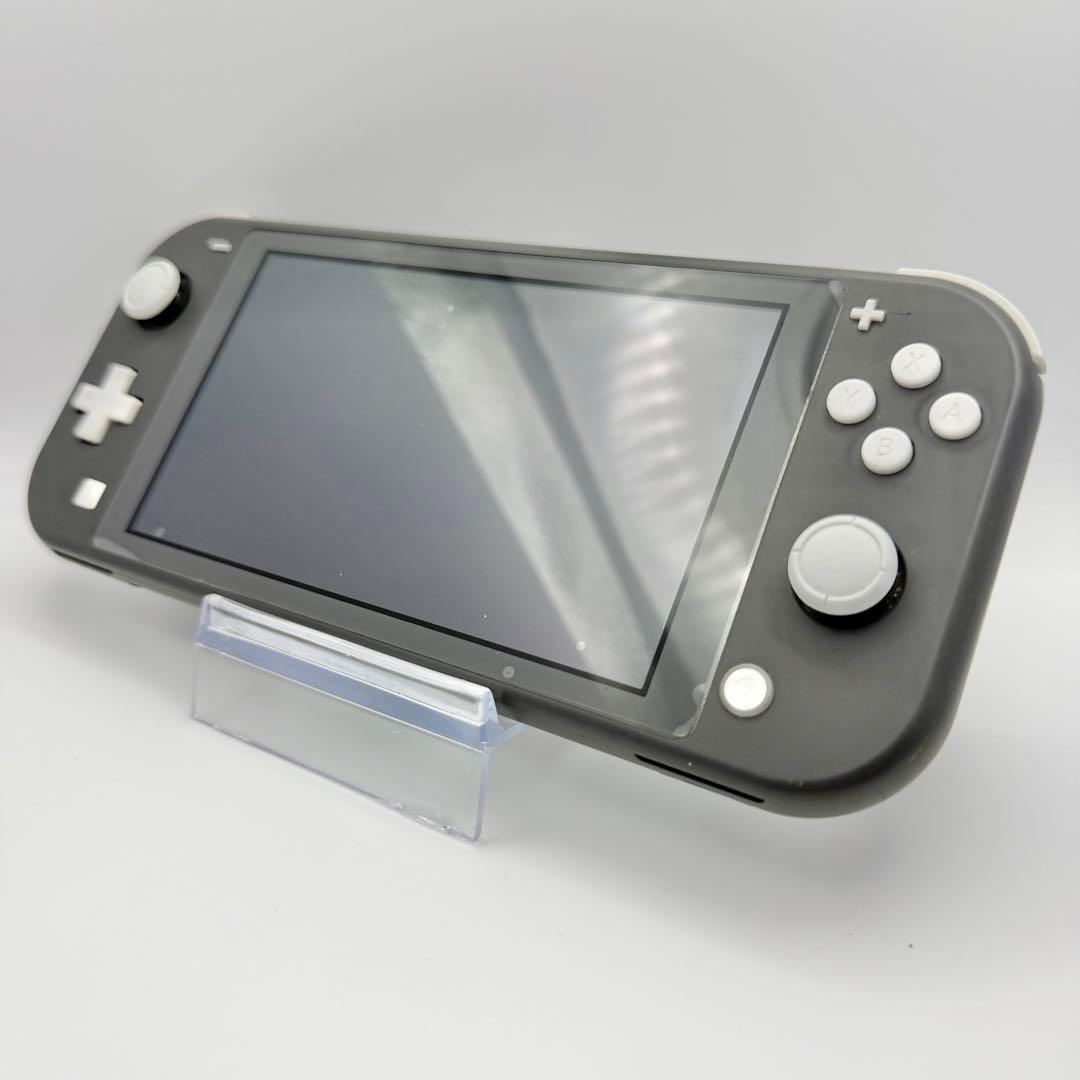 【概ね美品】NintendoSwitch Lite グレー 箱付き　29-3