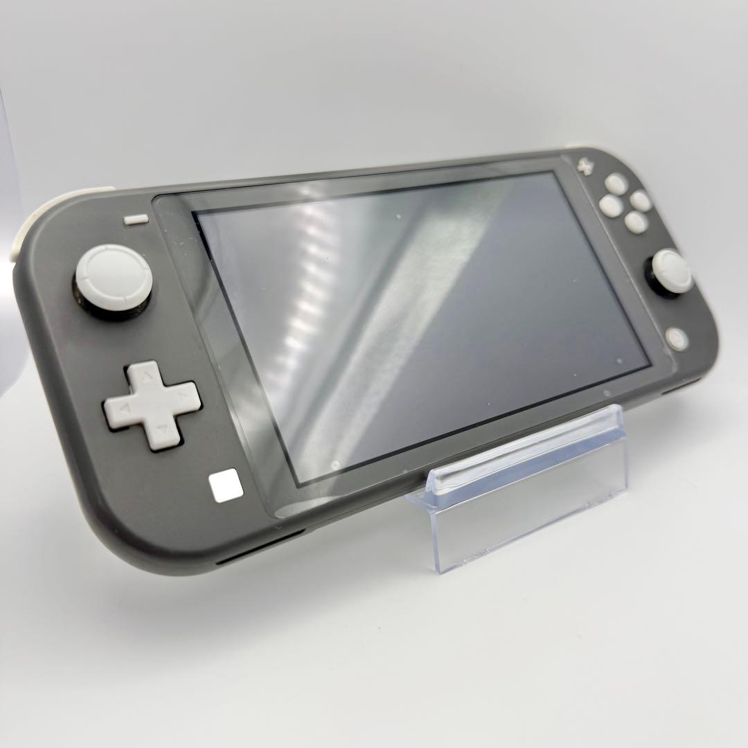 【概ね美品】NintendoSwitch Lite グレー 箱付き　29-3