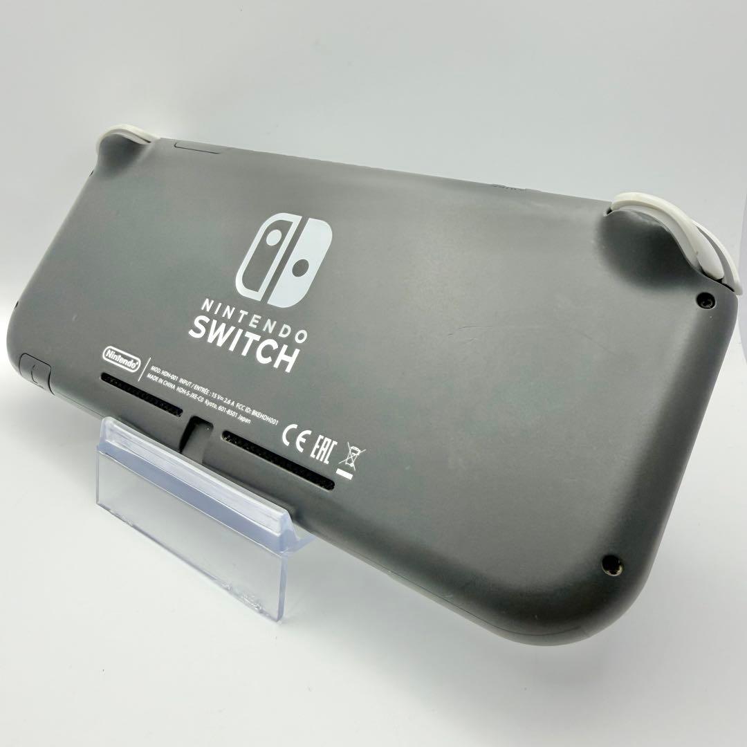【概ね美品】NintendoSwitch Lite グレー 箱付き　29-3