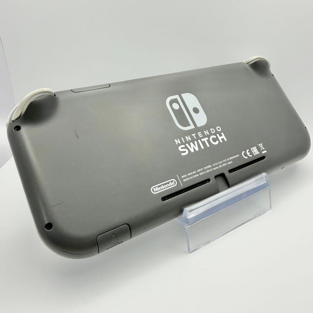【概ね美品】NintendoSwitch Lite グレー 箱付き　29-3