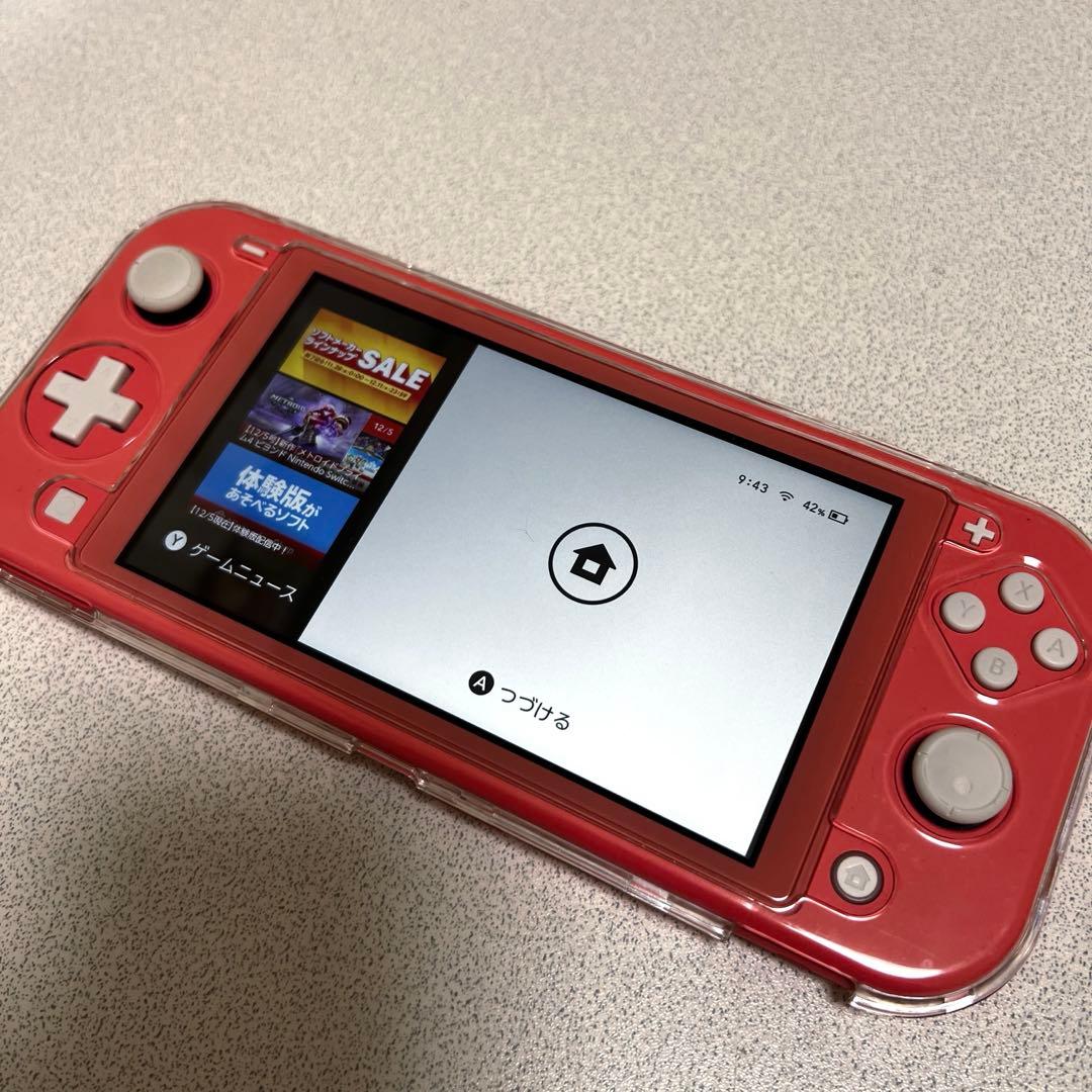 Nintendo Switch Lite ピンク 全てセット