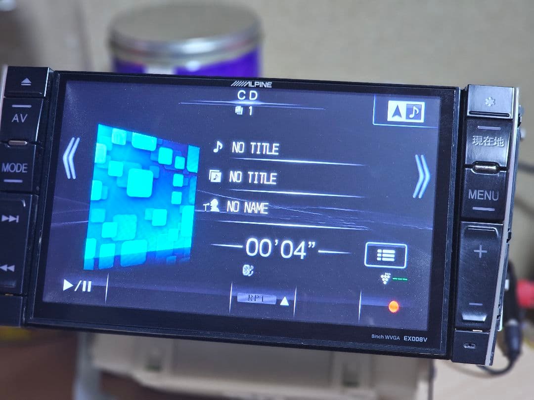 SERENA専用ナビ アルパイン 8インチナビ EX008V 専用パネル付 接続