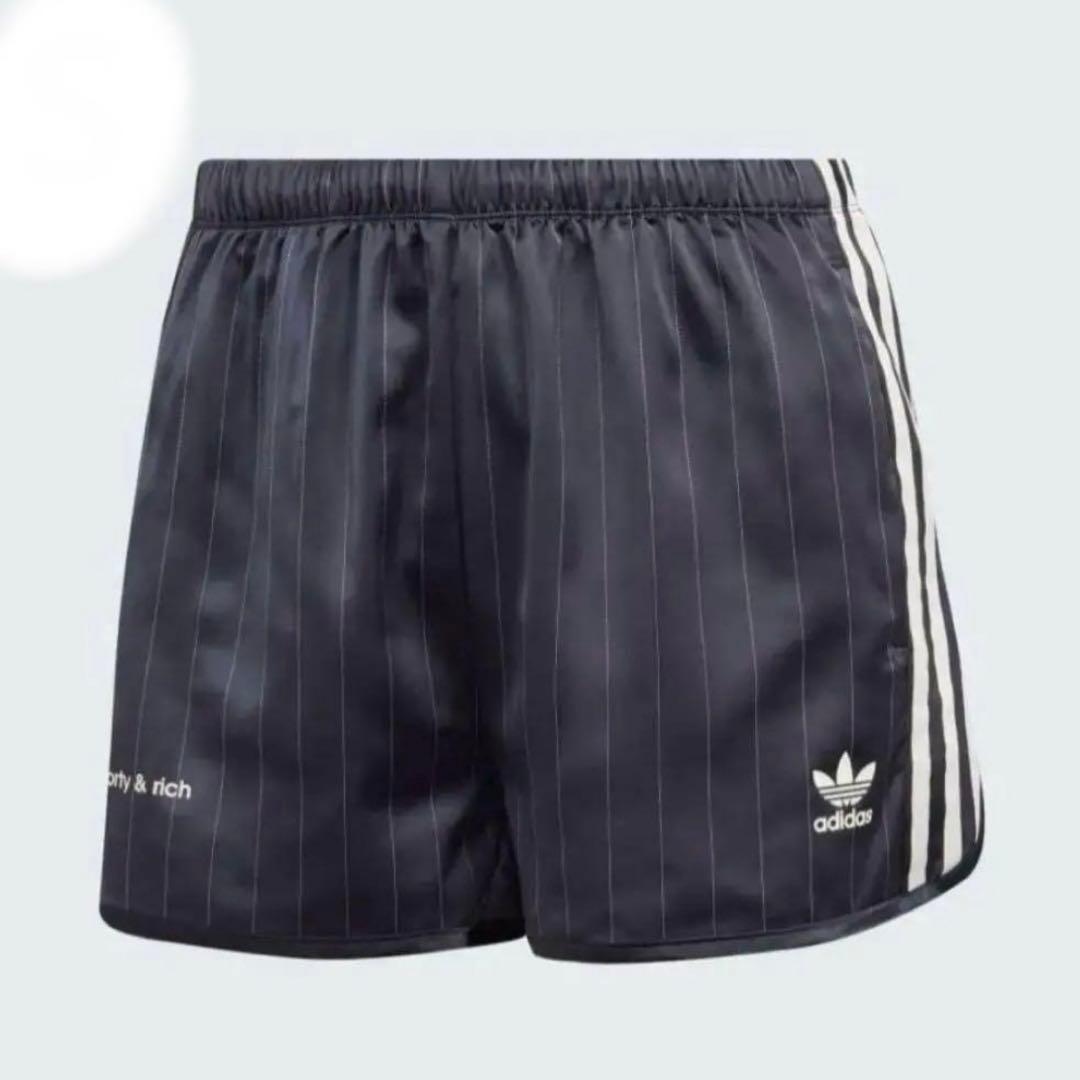 ADIDAS sporty&rich ショーツ ネイビー