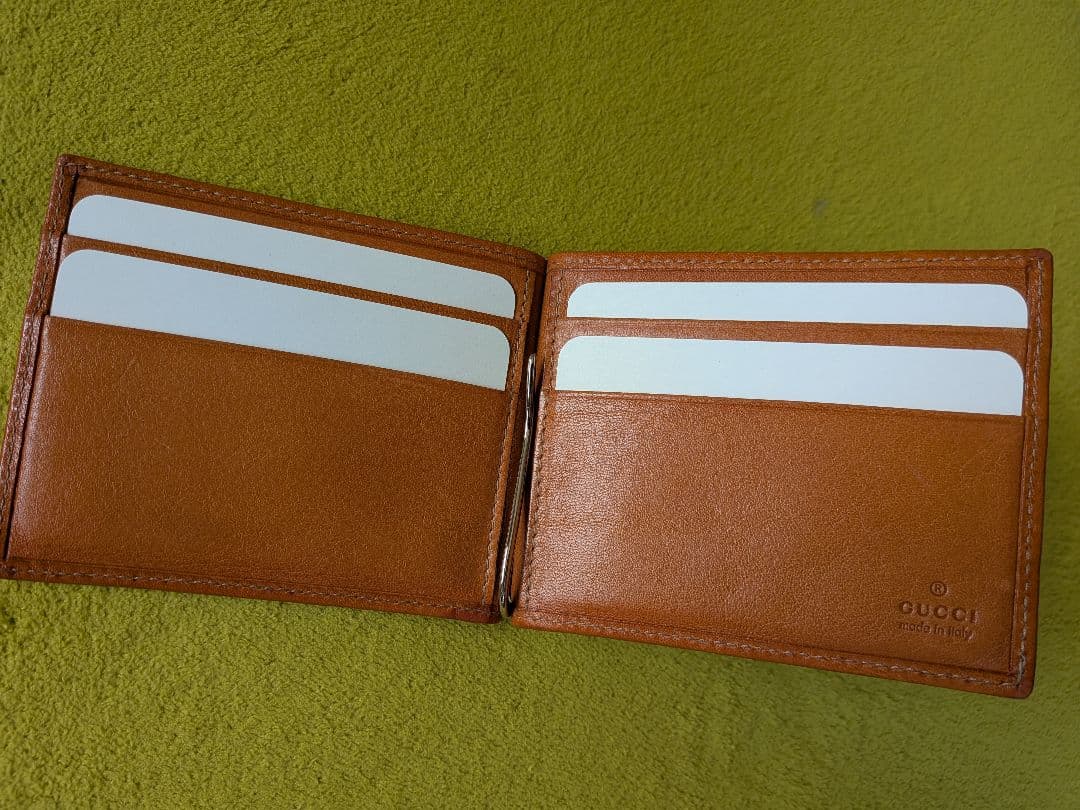 GUCCI グッチ ディアマンテ マネークリップ 折り畳みタイプ