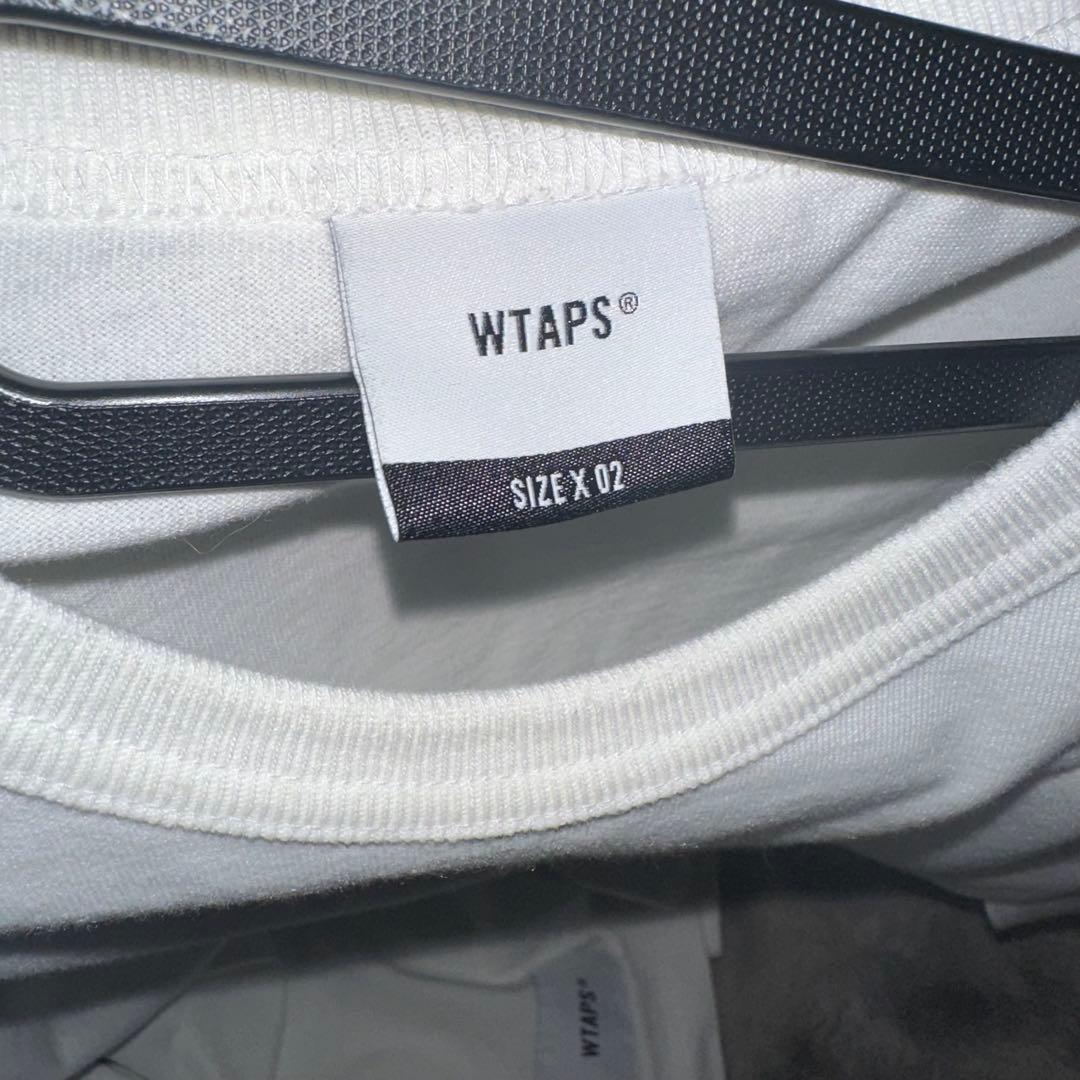 WTAPS ホワイト 長袖カットソー サイズX02