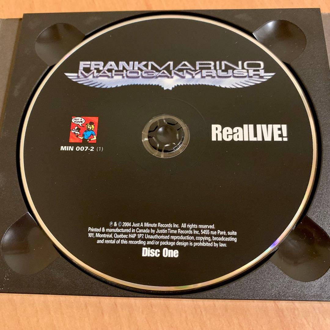 【美品】 Frank Marino & Mahogany Rush ／LIVE