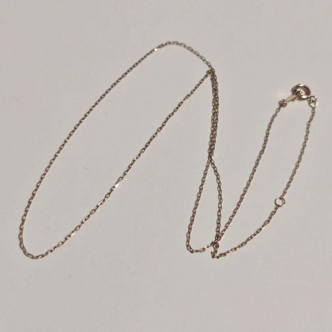 K10 ネックレスチェーンのみ 約40cm