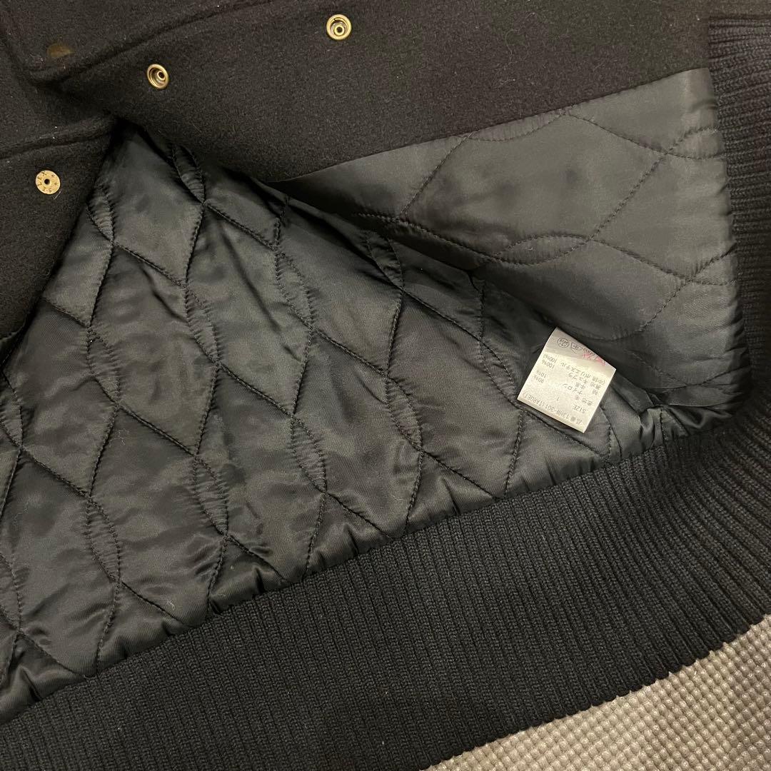 SEA レザー&ウール ジャケット