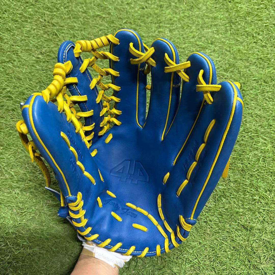 44 硬式 軟式兼用 野球グローブ 外野手 13.25インチ