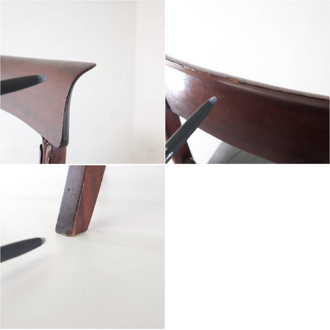 英国アンティーク リージェンシー様式 サイドチェア ドールチェア マホガニー材