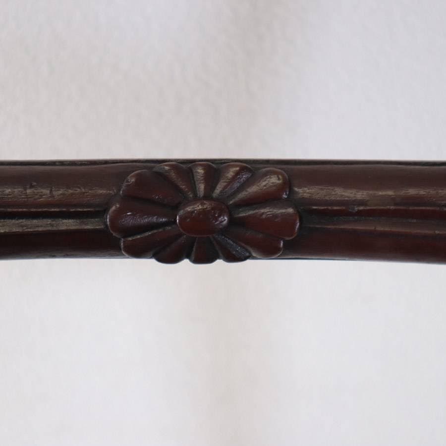 英国アンティーク リージェンシー様式 サイドチェア ドールチェア マホガニー材