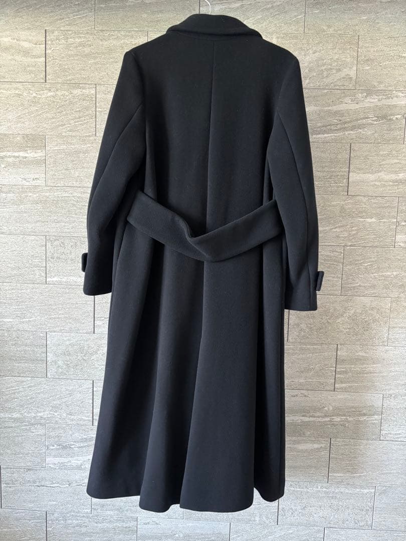 PUBLIC TOKYO S140 バックフレアロングコート