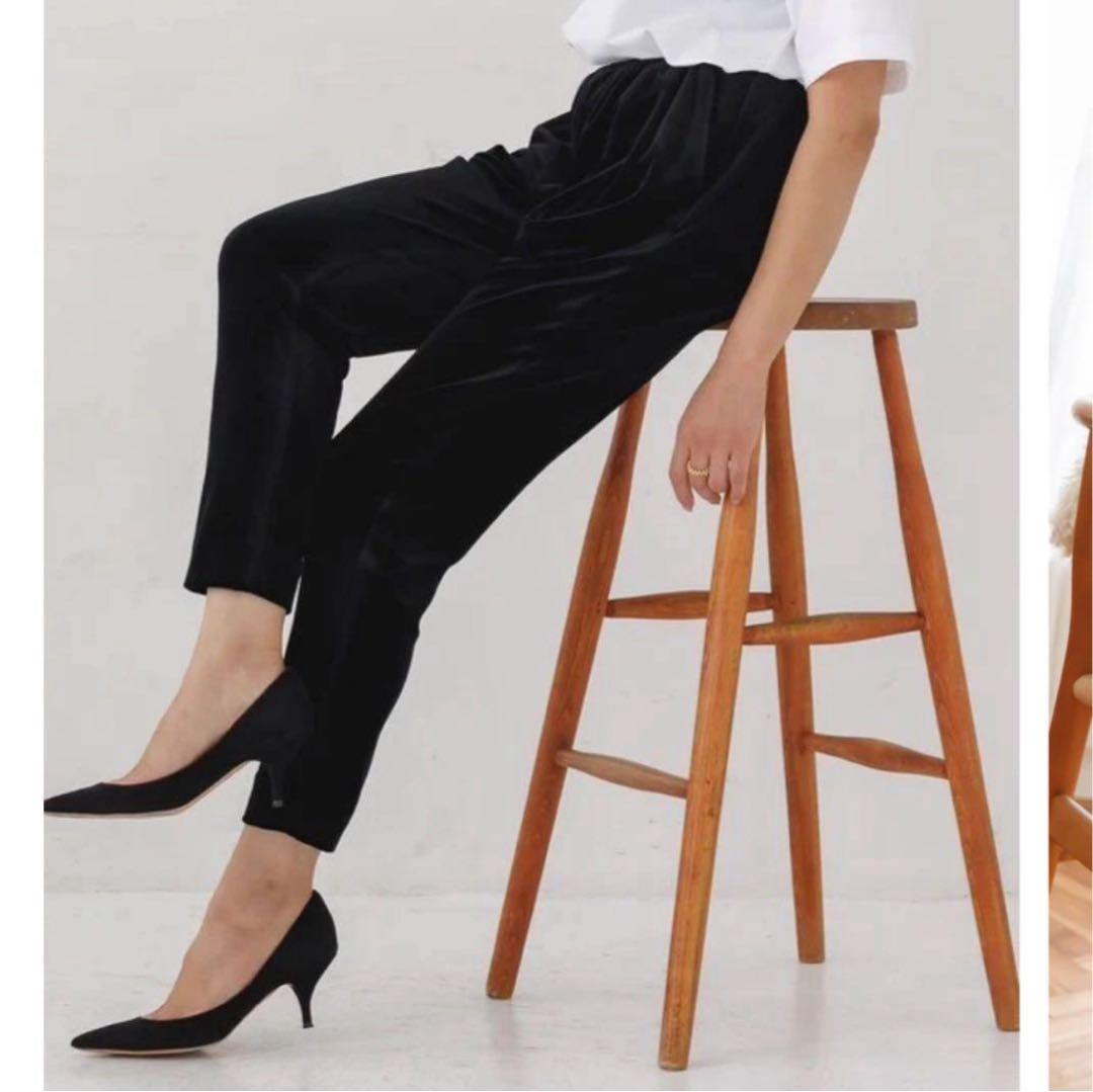 liten リテン Velour easy pants ベロアパンツ2