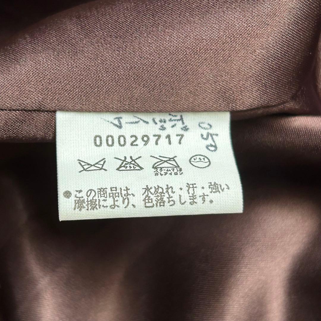 美品 agnes b. アニエスベー ロングコート チェスターコート ウール 茶