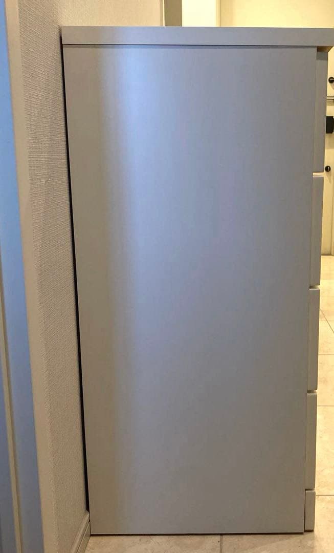 ニトリ　ホワイト　4段チェスト シンプル　ローチェスト　棚