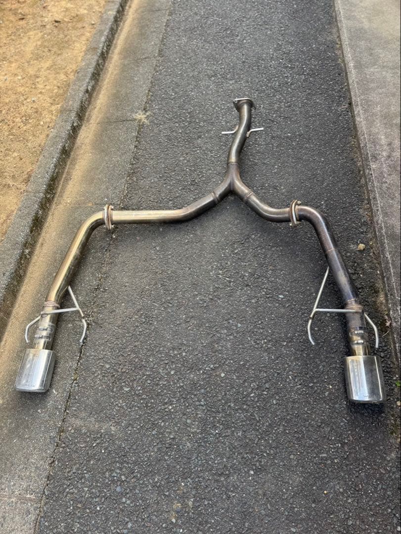 WALD ステンレスデュアルテールマフラー