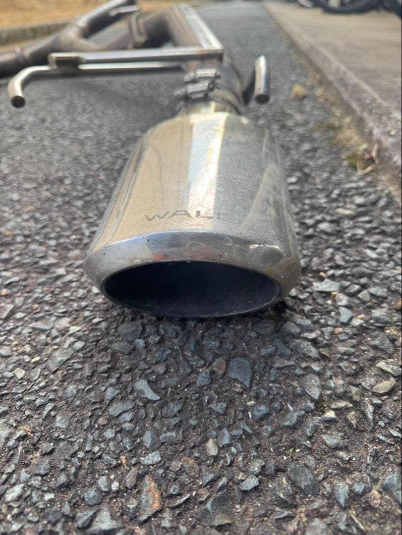 WALD ステンレスデュアルテールマフラー