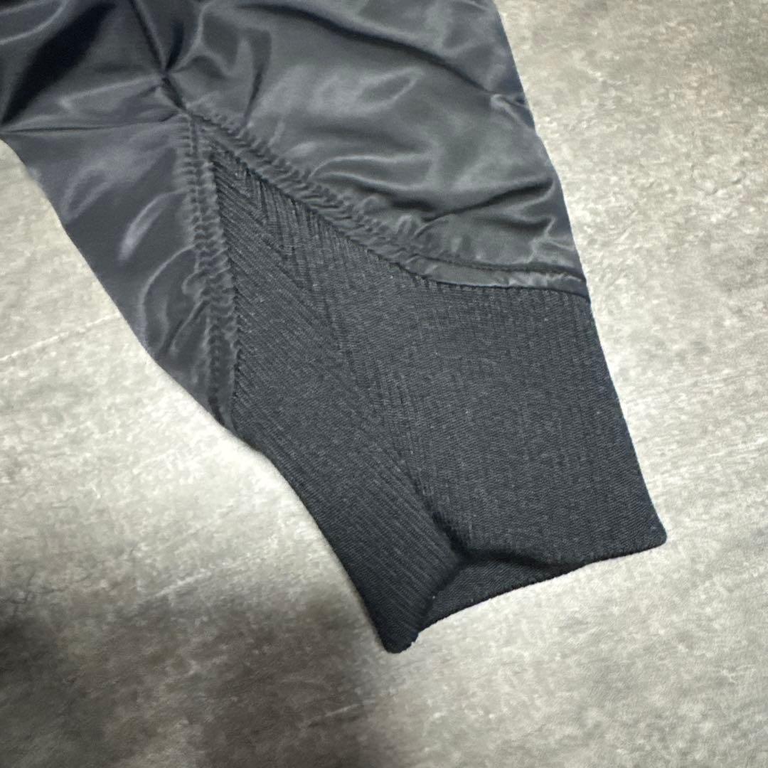 【旧モデル】＋J オーバーサイズMA-1 ブラックジャケット