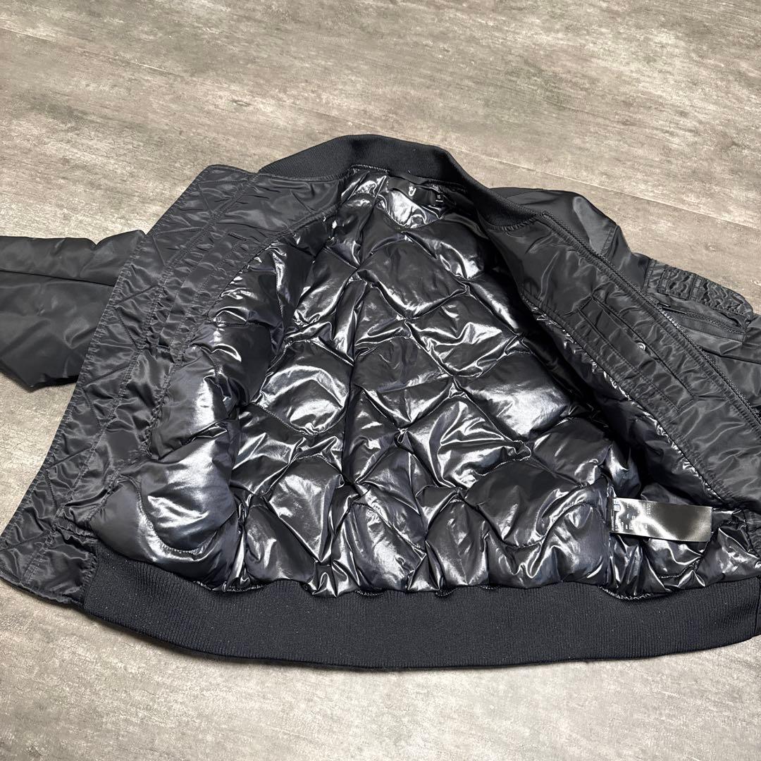 【旧モデル】＋J オーバーサイズMA-1 ブラックジャケット