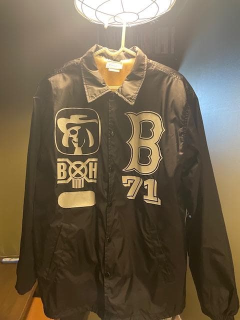 原宿BUDDY x BOUNTY HUNTER コーチジャケット 裏ボア