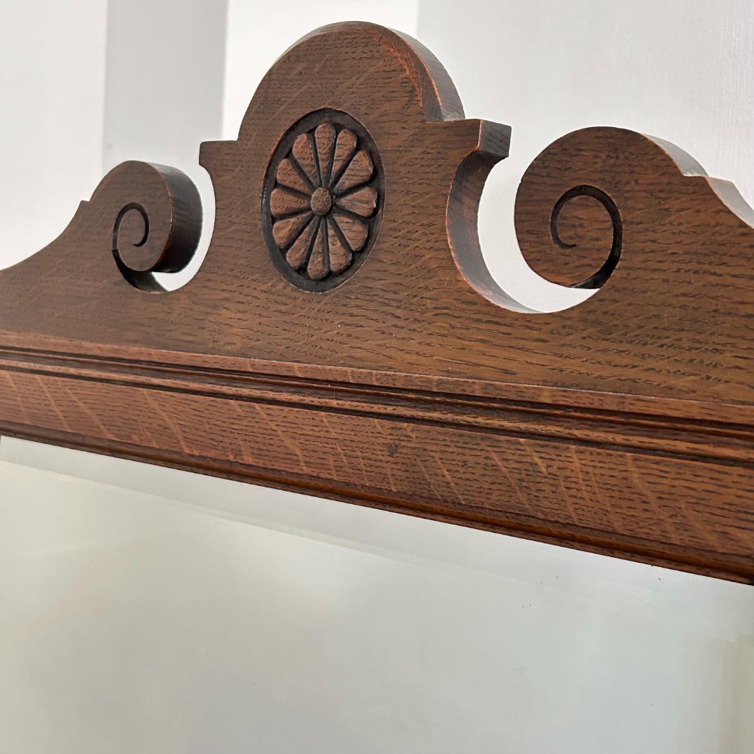 イギリス アンティーク　家具 ミラーバックサイドボード 1920年頃 318A