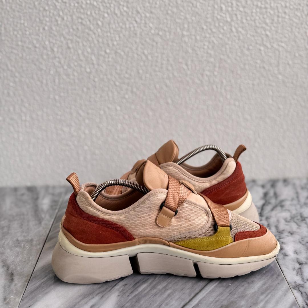 Chloé クロエ Sonnie ソニースニーカー 厚底　ダットスニーカー　38
