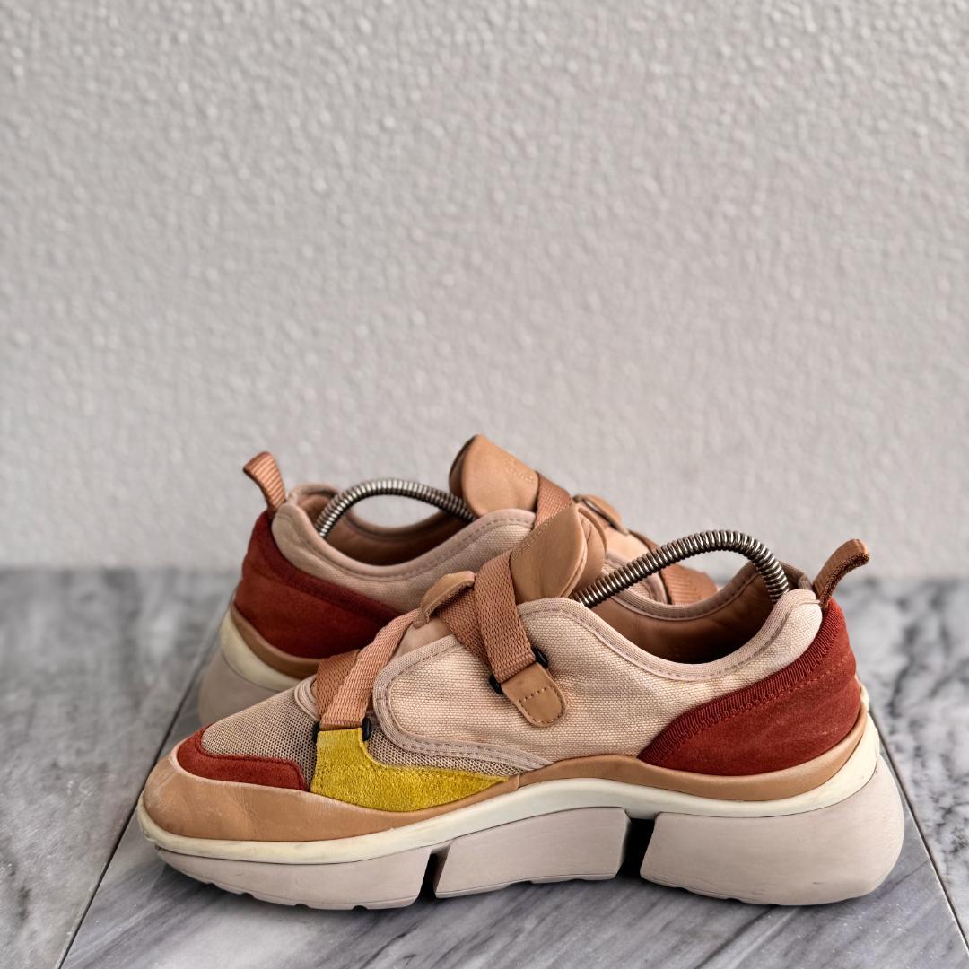 Chloé クロエ Sonnie ソニースニーカー 厚底　ダットスニーカー　38