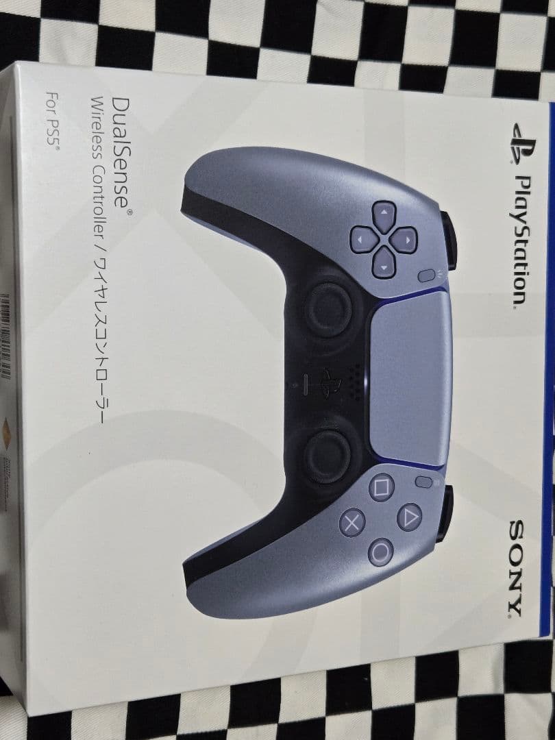 PS5用 DualSense ワイヤレスコントローラー スターリング シルバー