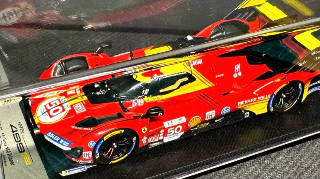 ミニカー Ferrari 499P Le Mans 2024 Winner