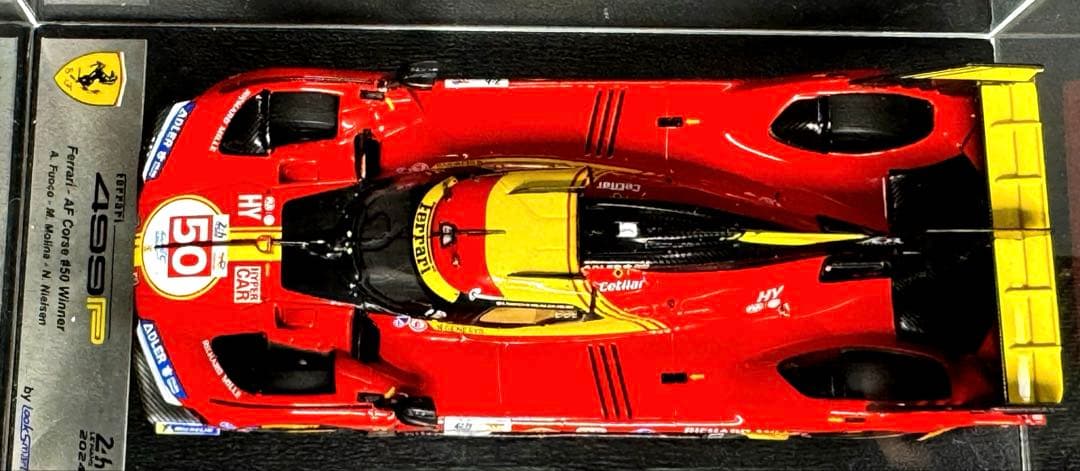 ミニカー Ferrari 499P Le Mans 2024 Winner