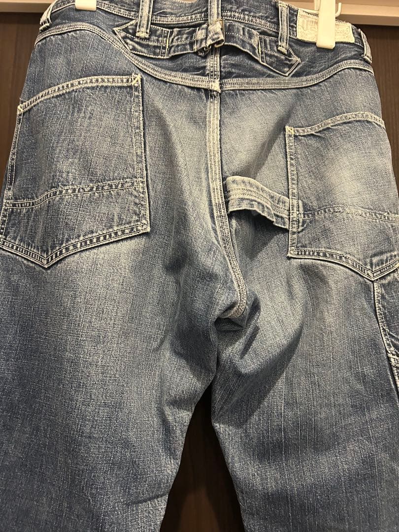 激渋　FREEWHEELERS デリックマン　ジーンズ　ワークパンツ