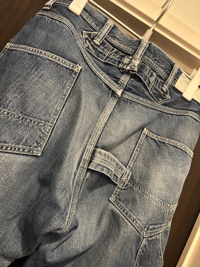 激渋　FREEWHEELERS デリックマン　ジーンズ　ワークパンツ