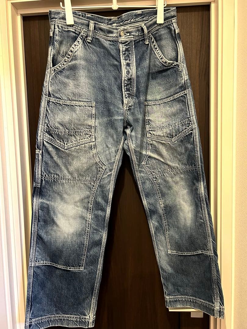 激渋　FREEWHEELERS デリックマン　ジーンズ　ワークパンツ