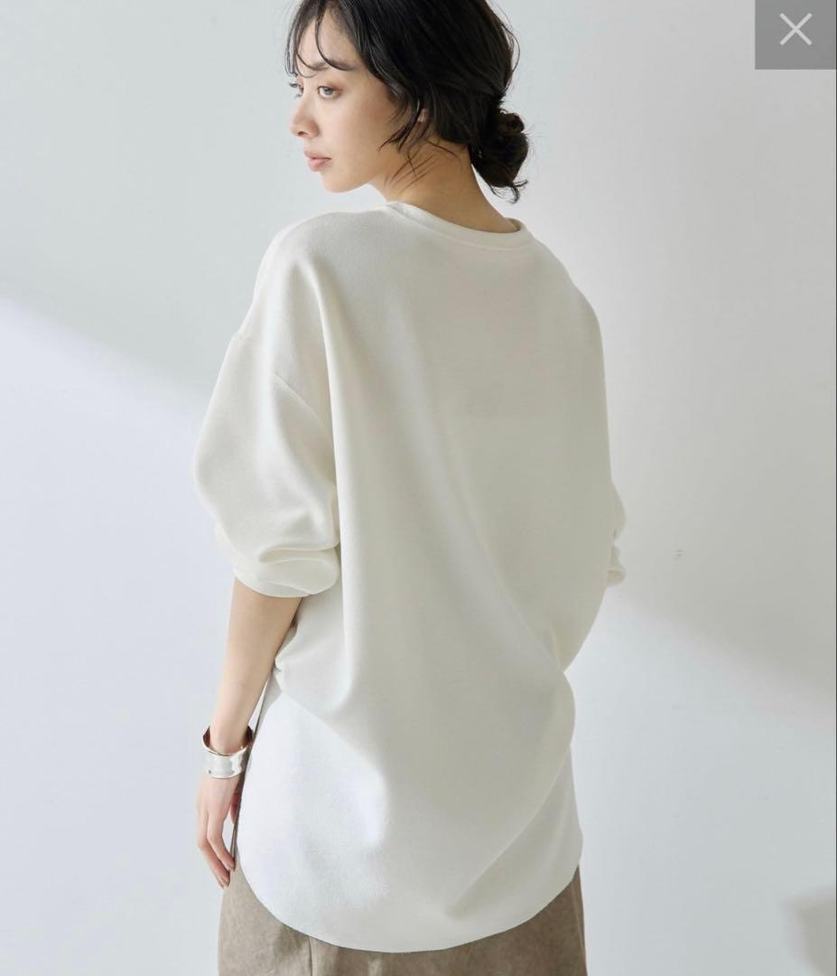 Whim Gazette Vガゼットプルオーバー ホワイト Free