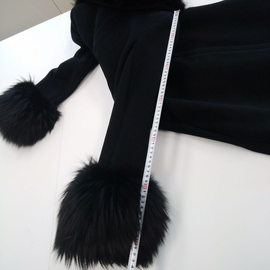 新品　ジョルジオアルマーニ　ファー付カシミアコート