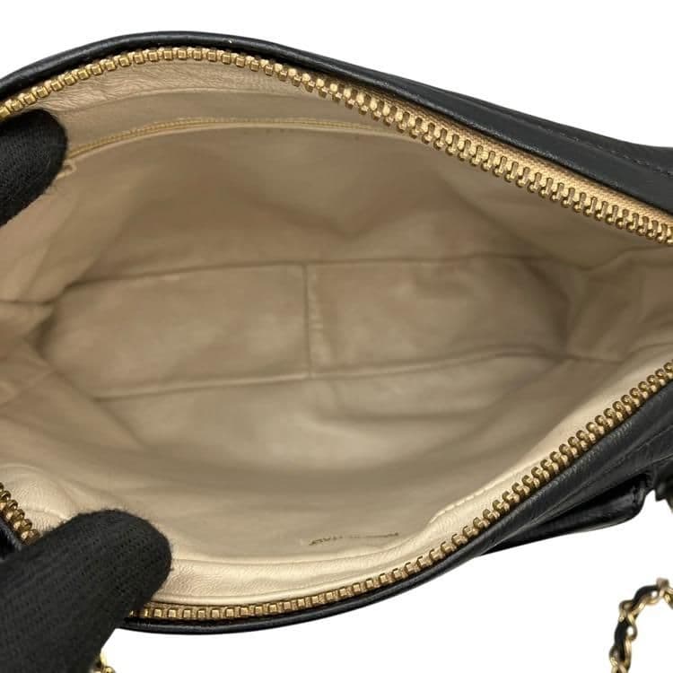 美品 CHANEL マトラッセ チェーン ショルダー フリンジ シール有