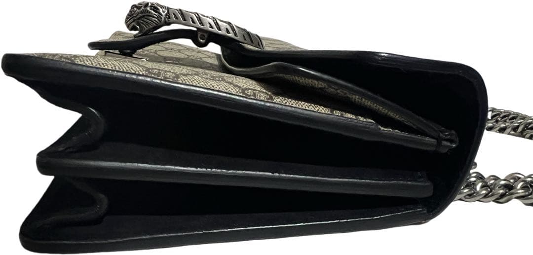 Gucci GGスプリーム ディオニュソス チェーンショルダーバッグ