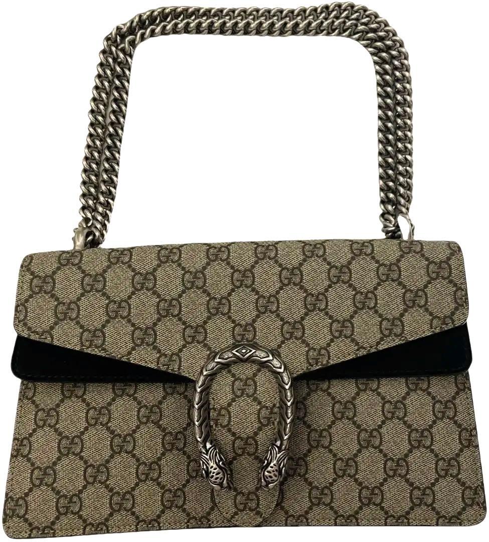 Gucci GGスプリーム ディオニュソス チェーンショルダーバッグ