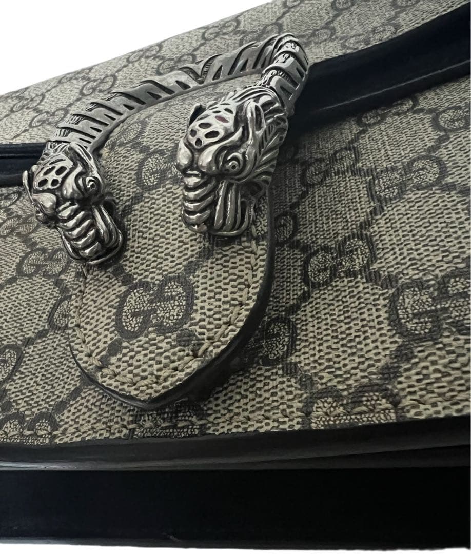 Gucci GGスプリーム ディオニュソス チェーンショルダーバッグ