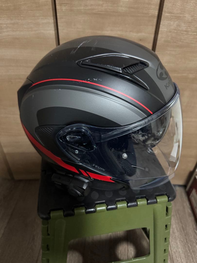 KABUTO EXCEED2 インカム、ミラーシールド付き