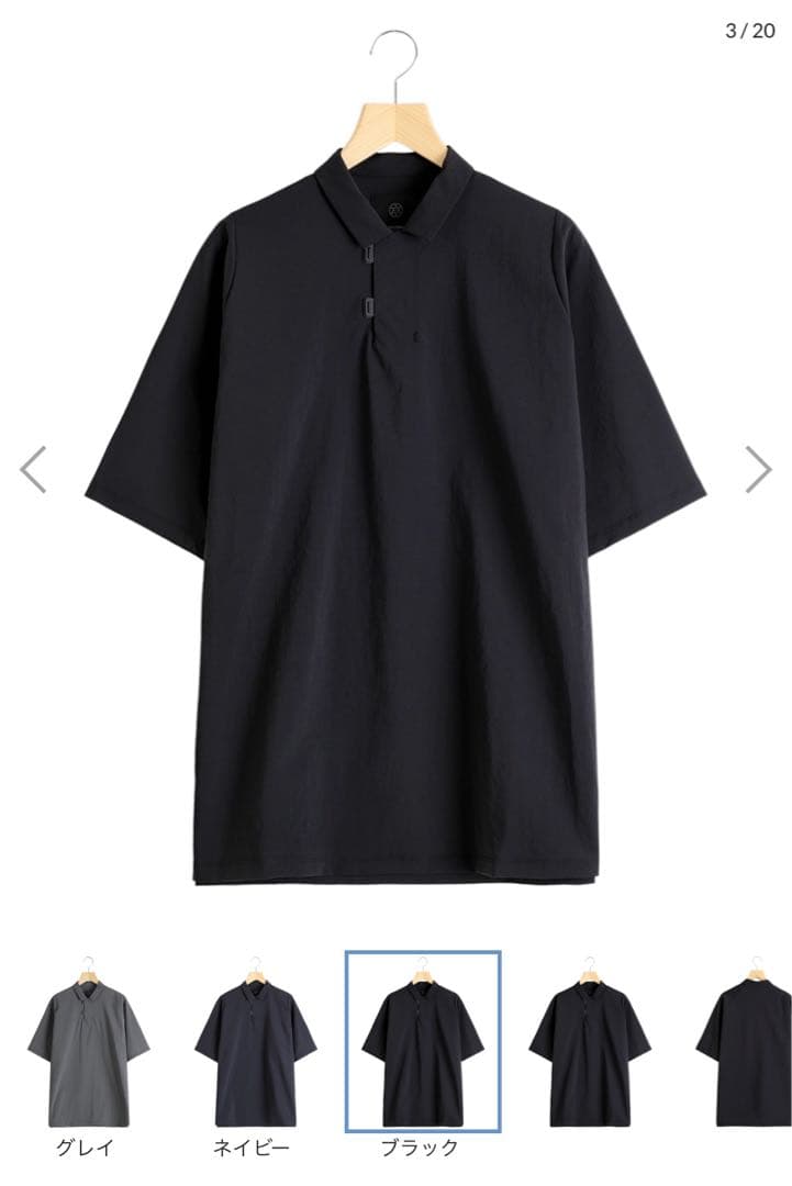 トップス TEATORA CAPSULESNAP POLO SHIRT DOCTOROID