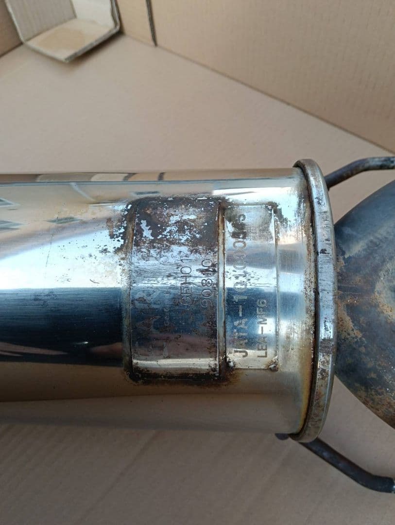 ホンダ CR-Z ZF1 EARTH ゲルハートアース ステンレスマフラー